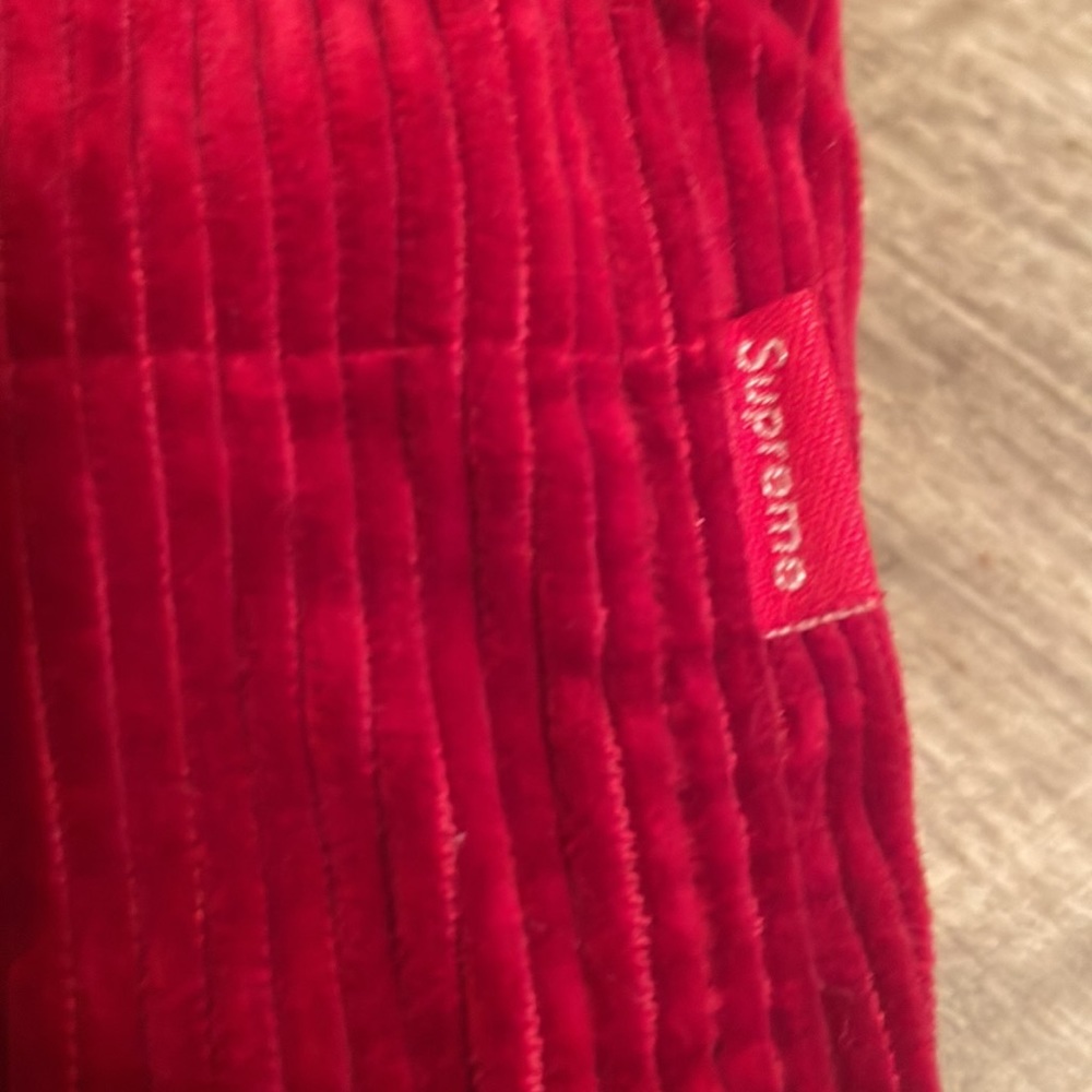 Supreme Red Corduroy Button-Down - image 4
